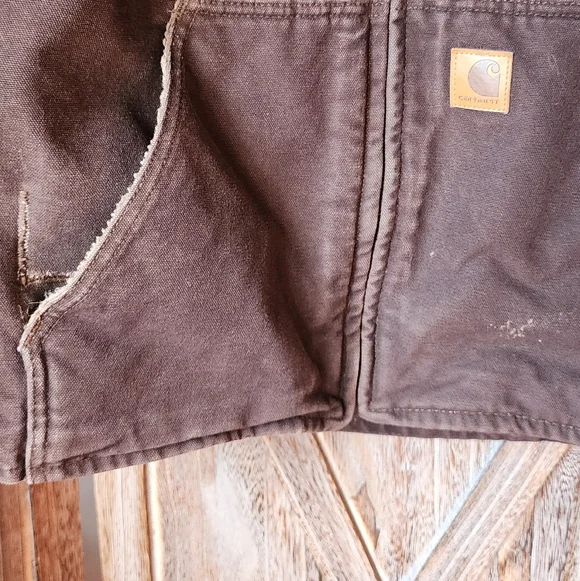 Carhartt Mens Denim Vest - Picture 5 of 6